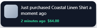 Recently Sold app preview